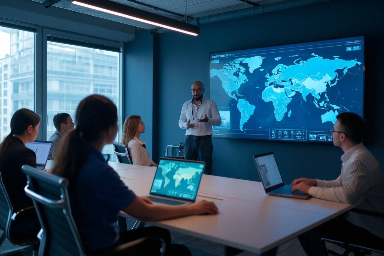 AI Smart Classroom Monitoring System Dashboard - Real-time Student Engagement Tracking and Behavior Analysis