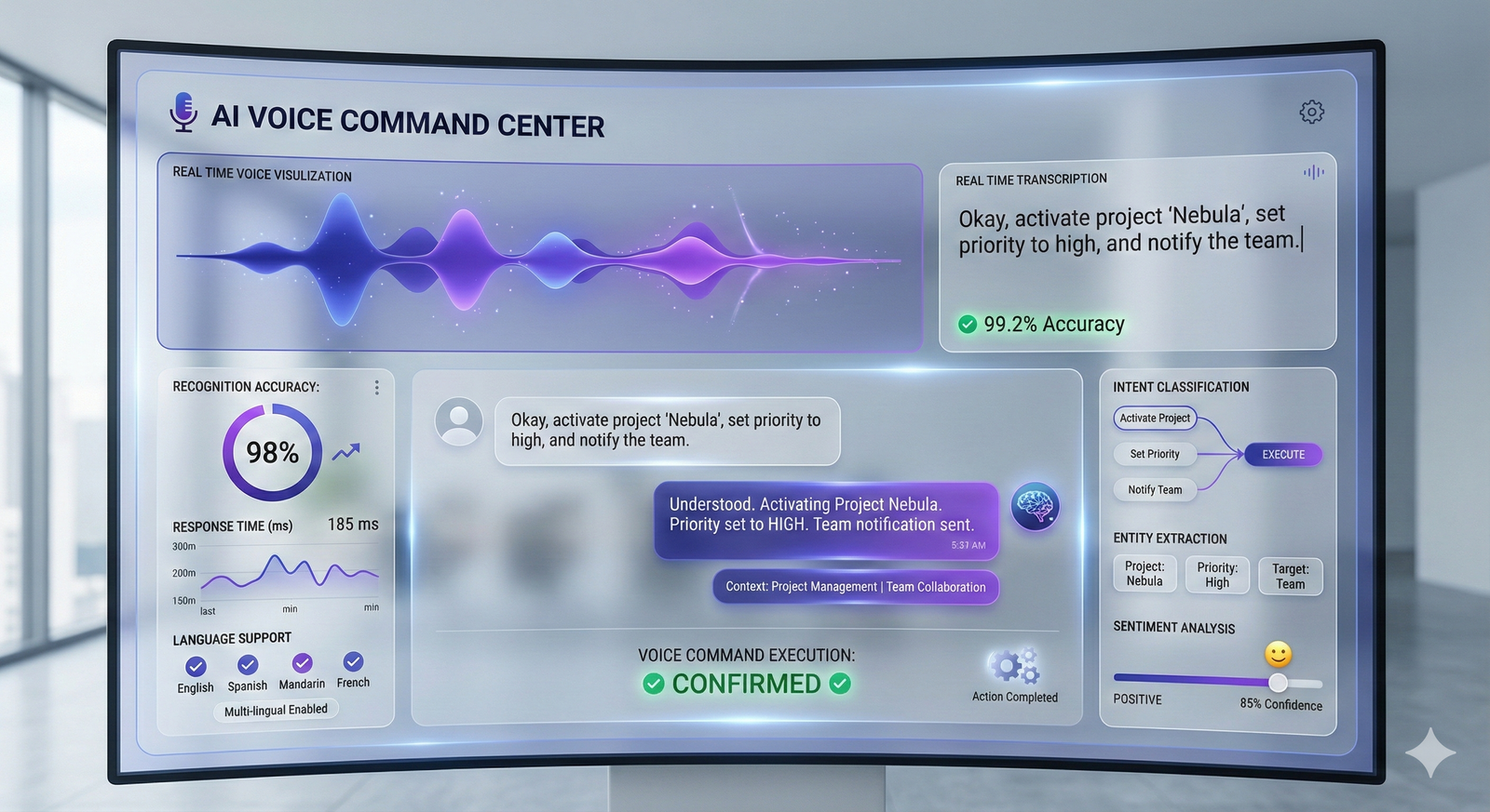AI Voice Interaction and Intelligent Assistants - Voice AI Interface and Conversational Technology