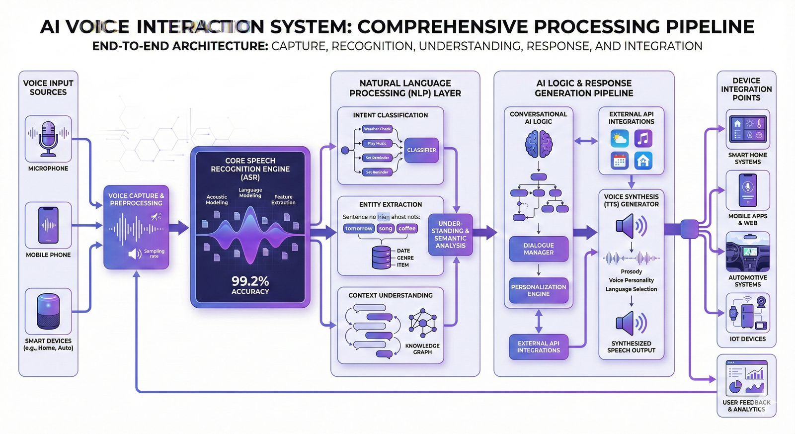 AI Voice Interaction Technology Overview - Speech Recognition and Natural Language Processing